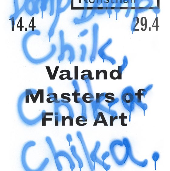 Bomp bomp. Chik, Chik-a-chika. Konsthögskolan Valand – Magisterutställning 2012